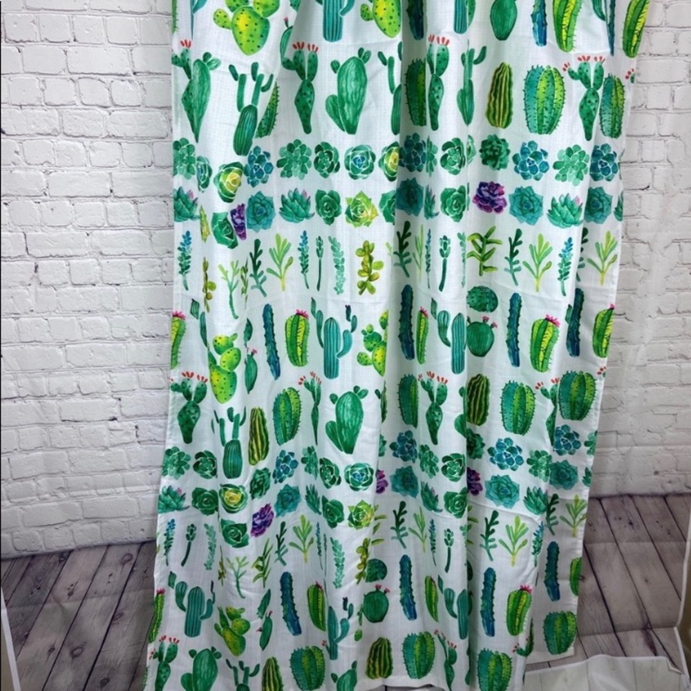 Succulent Shower Curtain